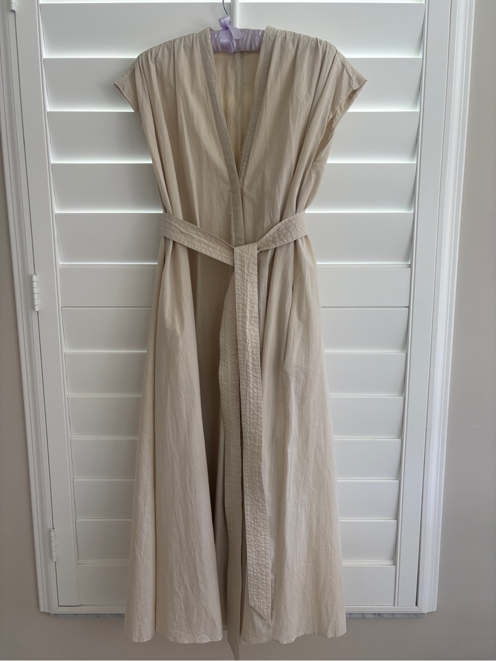 ZARA maxi cotton dress